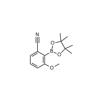 3-Methoxy-2-(4,4,5,5-tetramethyl-1,3,2-dioxaborolan-2-yl)benzonitrile