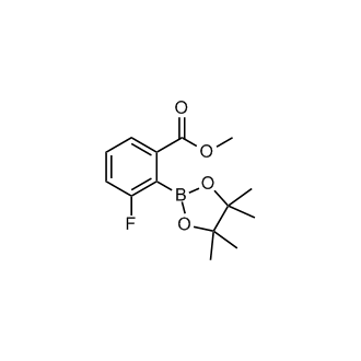 Methyl 3-fluoro-2-(4,4,5,5-tetramethyl-1,3,2-dioxaborolan-2-yl)benzoate