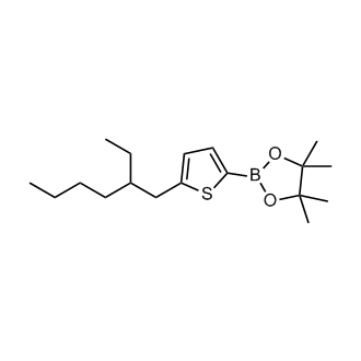 2-(5-(2-Ethylhexyl)thiophen-2-yl)-4,4,5,5-tetramethyl-1,3,2-dioxaborolane