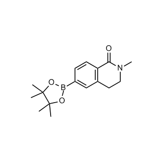2-Methyl-6-(4,4,5,5-tetramethyl-1,3,2-dioxaborolan-2-yl)-3,4-dihydroisoquinolin-1(2H)-one