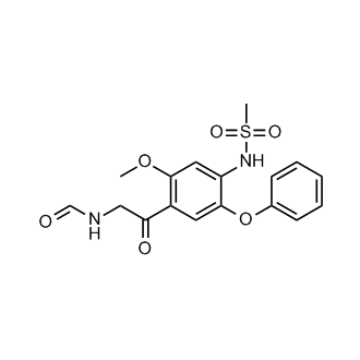 N-(2-(2-Methoxy-4-(methylsulfonamido)-5-phenoxyphenyl)-2-oxoethyl)formamide