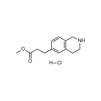 Methyl 3-(1,2,3,4-tetrahydroisoquinolin-6-yl)propanoate hydrochloride