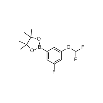 2-(3-(Difluoromethoxy)-5-fluorophenyl)-4,4,5,5-tetramethyl-1,3,2-dioxaborolane