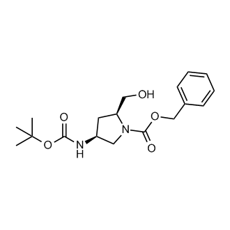 (2S,4S)-Benzyl 4-((tert-butoxycarbonyl)amino)-2-(hydroxymethyl)pyrrolidine-1-carboxylate