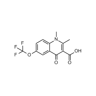 1,2-Dimethyl-4-oxo-6-(trifluoromethoxy)-1,4-dihydroquinoline-3-carboxylic acid