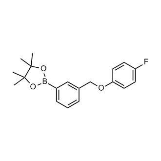 2-(3-((4-Fluorophenoxy)methyl)phenyl)-4,4,5,5-tetramethyl-1,3,2-dioxaborolane