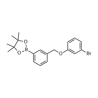 2-(3-((3-Bromophenoxy)methyl)phenyl)-4,4,5,5-tetramethyl-1,3,2-dioxaborolane