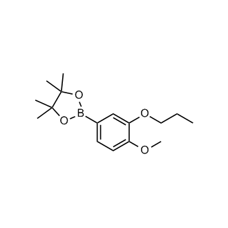 2-(4-Methoxy-3-propoxyphenyl)-4,4,5,5-tetramethyl-1,3,2-dioxaborolane