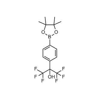 1,1,1,3,3,3-Hexafluoro-2-(4-(4,4,5,5-tetramethyl-1,3,2-dioxaborolan-2-yl)phenyl)propan-2-ol