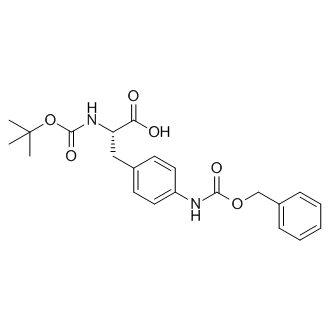 (S)-3-(4-(((Benzyloxy)carbonyl)amino)phenyl)-2-((tert-butoxycarbonyl)amino)propanoic acid