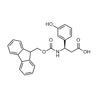 (R)-3-((((9H-Fluoren-9-yl)methoxy)carbonyl)amino)-3-(3-hydroxyphenyl)propanoic acid