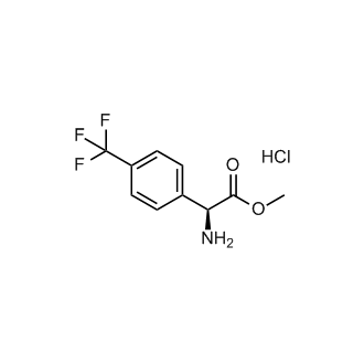 (S)-Methyl 2-amino-2-(4-(trifluoromethyl)phenyl)acetate hydrochloride