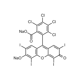 Sodium 2,3,4,5-tetrachloro-6-(2,4,5,7-tetraiodo-6-oxido-3-oxo-3H-xanthen-9-yl)benzoate