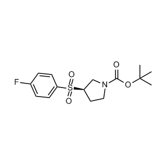 Tert-butyl (R)-3-((4-fluorophenyl)sulfonyl)pyrrolidine-1-carboxylate