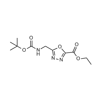 Ethyl 5-(((tert-butoxycarbonyl)amino)methyl)-1,3,4-oxadiazole-2-carboxylate