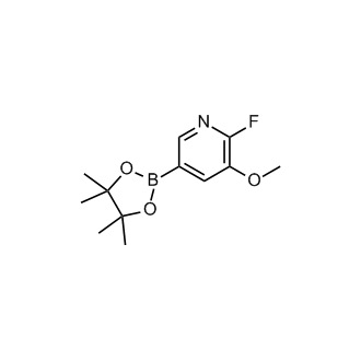 2-Fluoro-3-methoxy-5-(4,4,5,5-tetramethyl-1,3,2-dioxaborolan-2-yl)pyridine