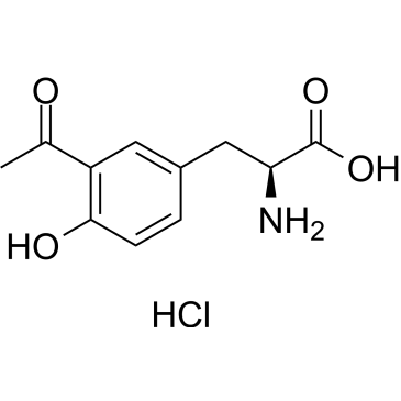 (S)-3-(3-acetyl-4-hydroxyphenyl)-2-aminopropanoic acid hydrochloride