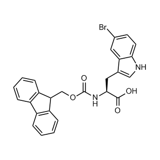 (S)-2-((((9H-fluoren-9-yl)methoxy)carbonyl)amino)-3-(5-bromo-1H-indol-3-yl)propanoic acid