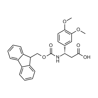 (S)-3-((((9H-fluoren-9-yl)methoxy)carbonyl)amino)-3-(3,4-dimethoxyphenyl)propanoic acid