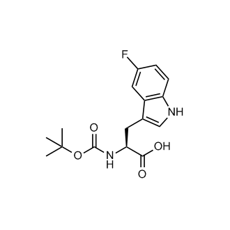 (S)-2-((tert-butoxycarbonyl)amino)-3-(5-fluoro-1H-indol-3-yl)propanoic acid