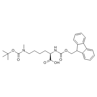 (R)-2-((((9H-Fluoren-9-yl)methoxy)carbonyl)amino)-6-((tert-butoxycarbonyl)(methyl)amino)hexanoic acid