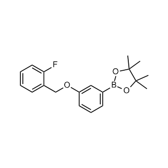 2-(3-((2-Fluorobenzyl)oxy)phenyl)-4,4,5,5-tetramethyl-1,3,2-dioxaborolane