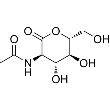 N-((3R,4R,5S,6R)-4,5-dihydroxy-6-(hydroxymethyl)-2-oxotetrahydro-2H-pyran-3-yl)acetamide