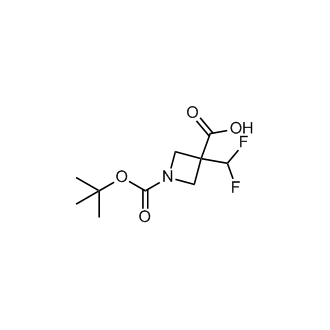 1-(Tert-butoxycarbonyl)-3-(difluoromethyl)azetidine-3-carboxylic acid