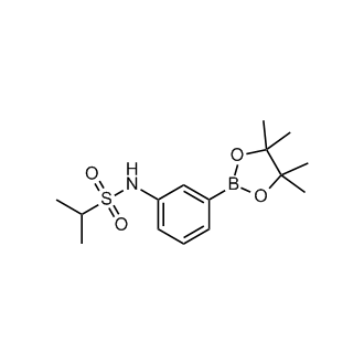 N-(3-(4,4,5,5-tetramethyl-1,3,2-dioxaborolan-2-yl)phenyl)propane-2-sulfonamide