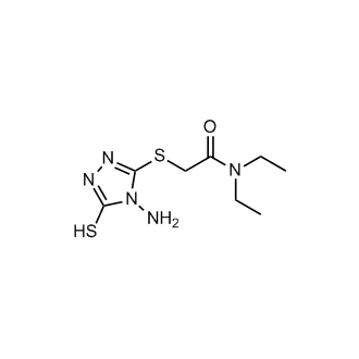 2-((4-Amino-5-mercapto-4H-1,2,4-triazol-3-yl)thio)-N,N-diethylacetamide