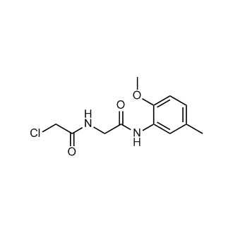 2-Chloro-N-(2-((2-methoxy-5-methylphenyl)amino)-2-oxoethyl)acetamide