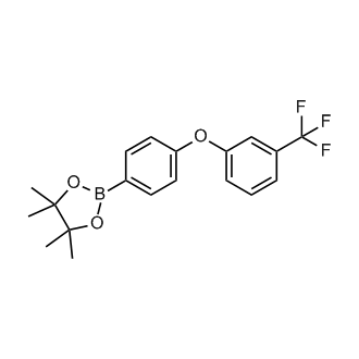 4,4,5,5-Tetramethyl-2-(4-(3-(trifluoromethyl)phenoxy)phenyl)-1,3,2-dioxaborolane