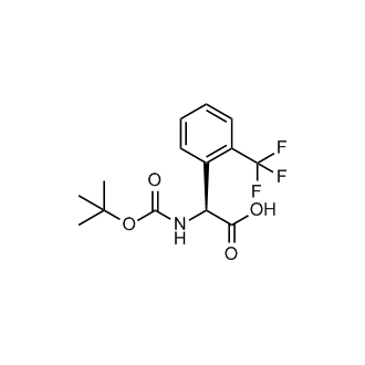 (S)-2-((tert-Butoxycarbonyl)amino)-2-(2-(trifluoromethyl)phenyl)acetic acid