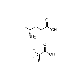 (R)-4-Aminopentanoic acid compound with 2,2,2-trifluoroacetic acid (1:1)
