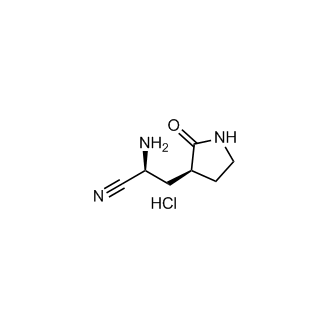 (S)-2-Amino-3-((S)-2-oxopyrrolidin-3-yl)propanenitrile hydrochloride