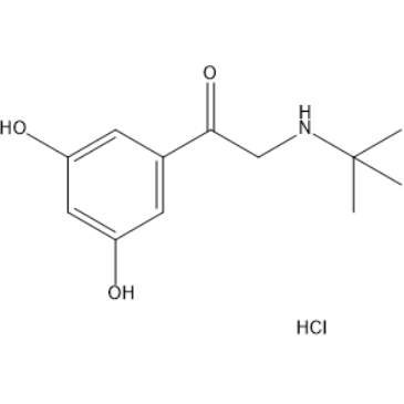 2-(tert-Butylamino)-1-(3,5-dihydroxyphenyl)ethanone hydrochloride (Terbutaline Impurity)