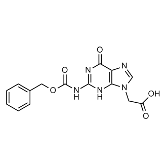 2-(2-(((Benzyloxy)carbonyl)amino)-6-oxo-3H-purin-9(6H)-yl)acetic acid