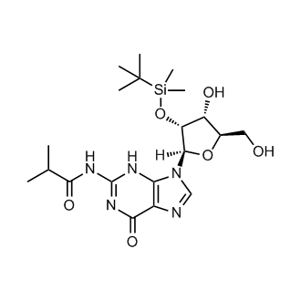 N-(9-((2R,3R,4R,5R)-3-((tert-Butyldimethylsilyl)oxy)-4-hydroxy-5-(hydroxymethyl)tetrahydrofuran-2-yl)-6-oxo-6,9-dihydro-3H-purin-2-yl)isobutyramide