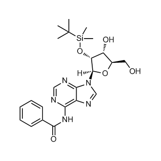 N-(9-((2R,3R,4R,5R)-3-((tert-Butyldimethylsilyl)oxy)-4-hydroxy-5-(hydroxymethyl)tetrahydrofuran-2-yl)-9H-purin-6-yl)benzamide