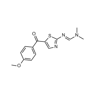 (E)-N'-(5-(4-methoxybenzoyl)thiazol-2-yl)-N,N-dimethylformimidamide