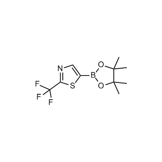 5-(4,4,5,5-Tetramethyl-1,3,2-dioxaborolan-2-yl)-2-(trifluoromethyl)thiazole