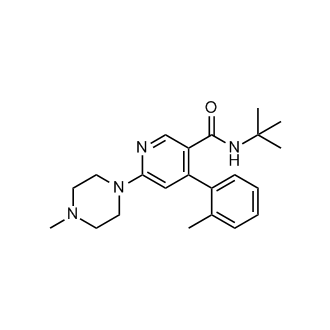 N-(tert-Butyl)-6-(4-methylpiperazin-1-yl)-4-(o-tolyl)nicotinamide