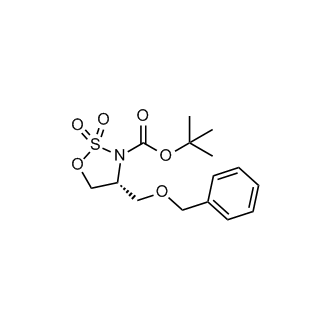 tert-Butyl (R)-4-((benzyloxy)methyl)-1,2,3-oxathiazolidine-3-carboxylate 2,2-dioxide