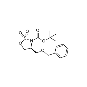tert-Butyl (S)-4-((benzyloxy)methyl)-1,2,3-oxathiazolidine-3-carboxylate 2,2-dioxide