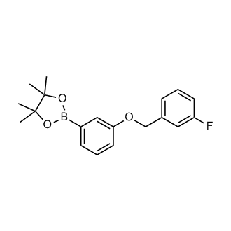 2-(3-((3-Fluorobenzyl)oxy)phenyl)-4,4,5,5-tetramethyl-1,3,2-dioxaborolane