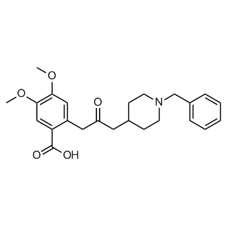 2-(3-(1-Benzylpiperidin-4-yl)-2-oxopropyl)-4,5-dimethoxybenzoic acid