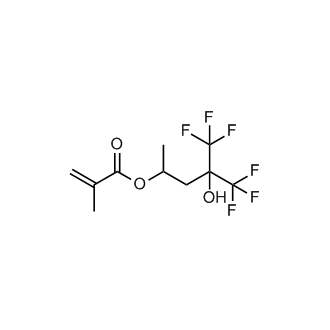 5,5,5-Trifluoro-4-hydroxy-4-(trifluoromethyl)pentan-2-yl methacrylate
