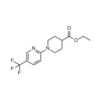 Ethyl 1-(5-(trifluoromethyl)pyridin-2-yl)piperidine-4-carboxylate