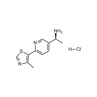 (S)-1-(6-(4-Methylthiazol-5-yl)pyridin-3-yl)ethan-1-amine hydrochloride
