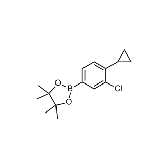 2-(3-Chloro-4-cyclopropylphenyl)-4,4,5,5-tetramethyl-1,3,2-dioxaborolane